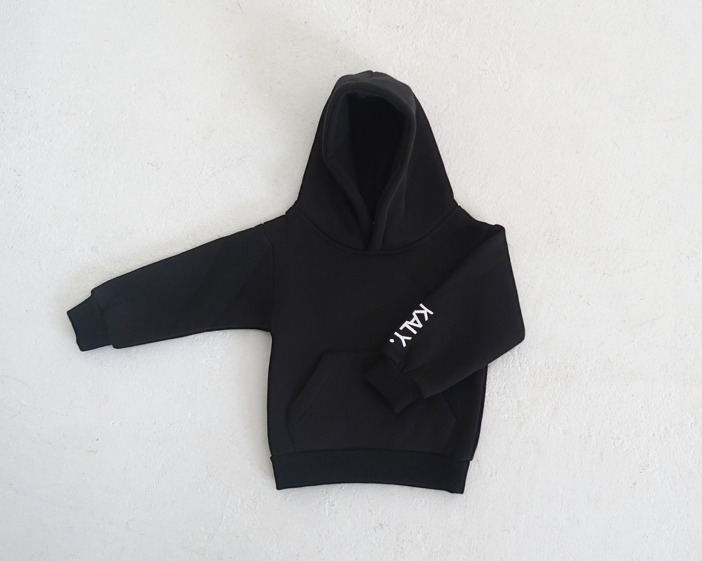 Kids Staple Fleece Hoodie - Black