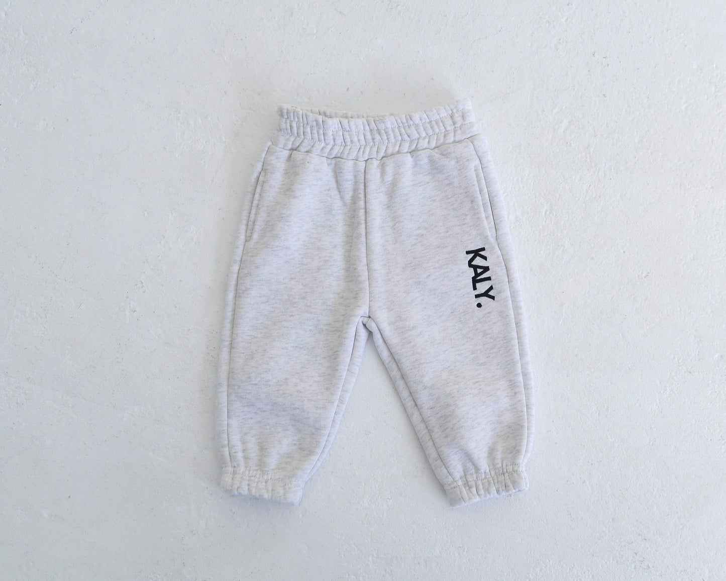 Kids Staple Fleece Trackpant - Grey Marle