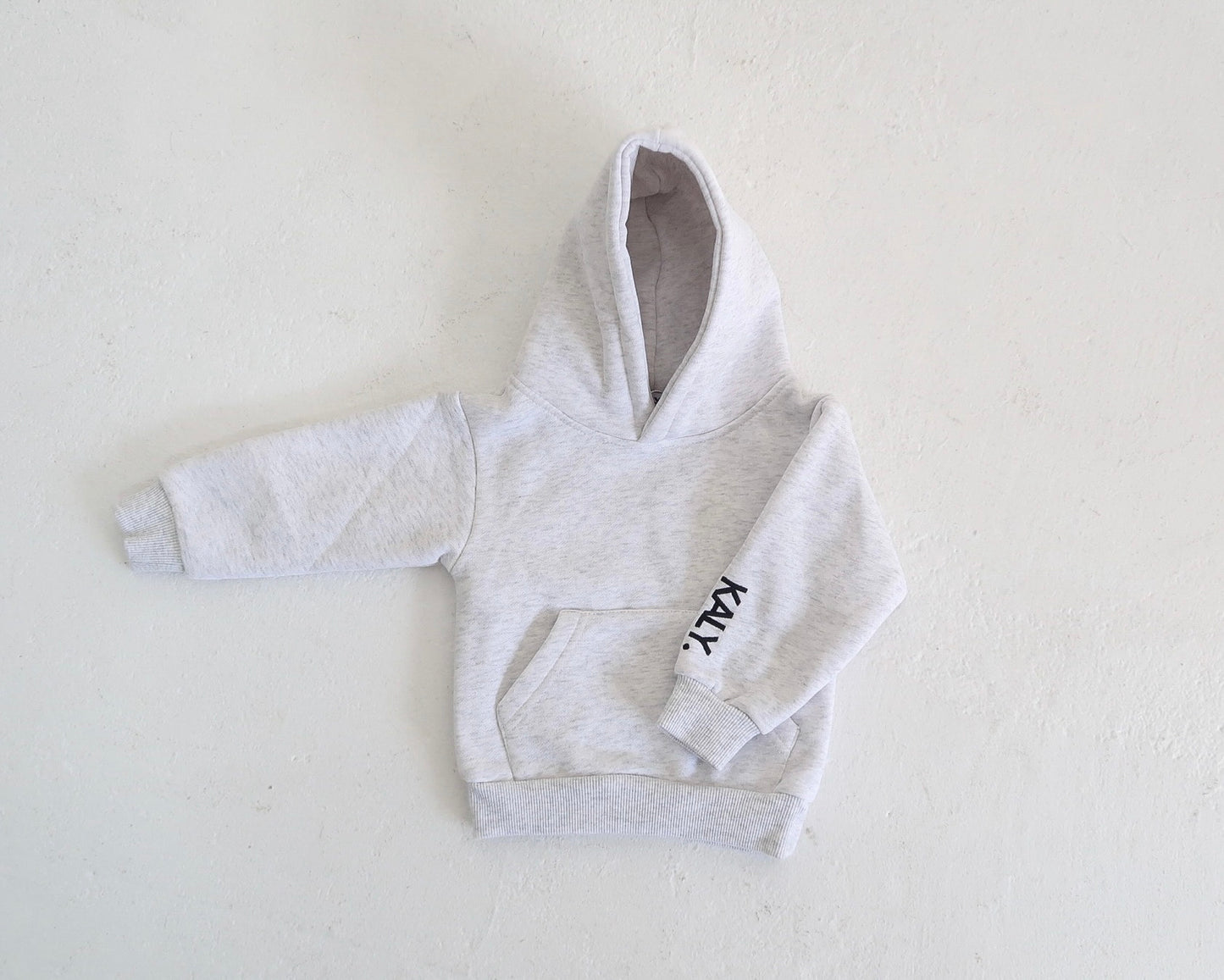 Kids Staple Fleece Hoodie - Grey Marle
