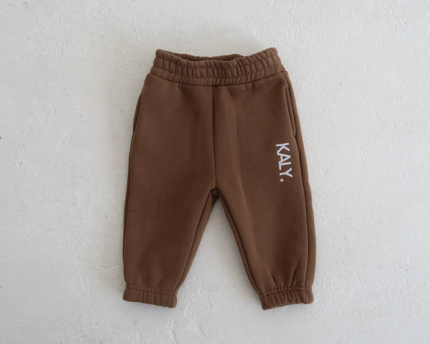 Kids Staple Fleece Trackpant - Brown