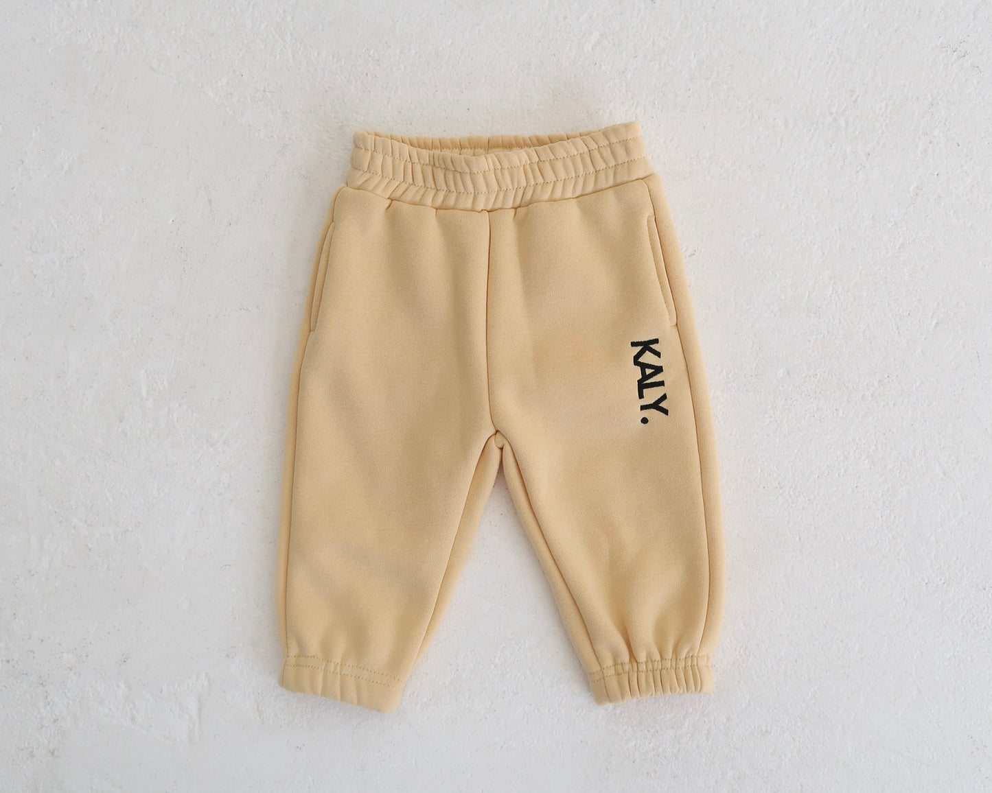Kids Staple Fleece Trackpant - Butter