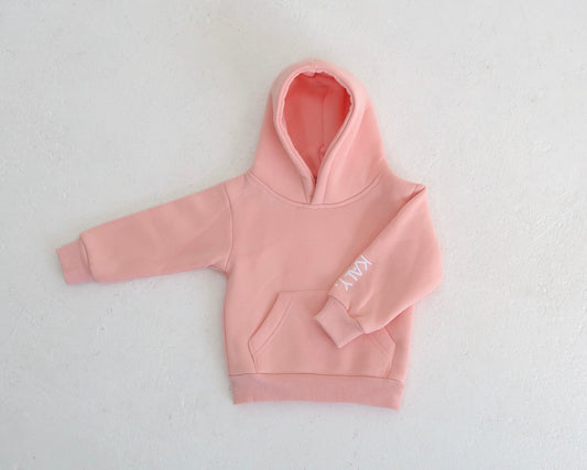 Kids Staple Fleece Hoodie - Pink