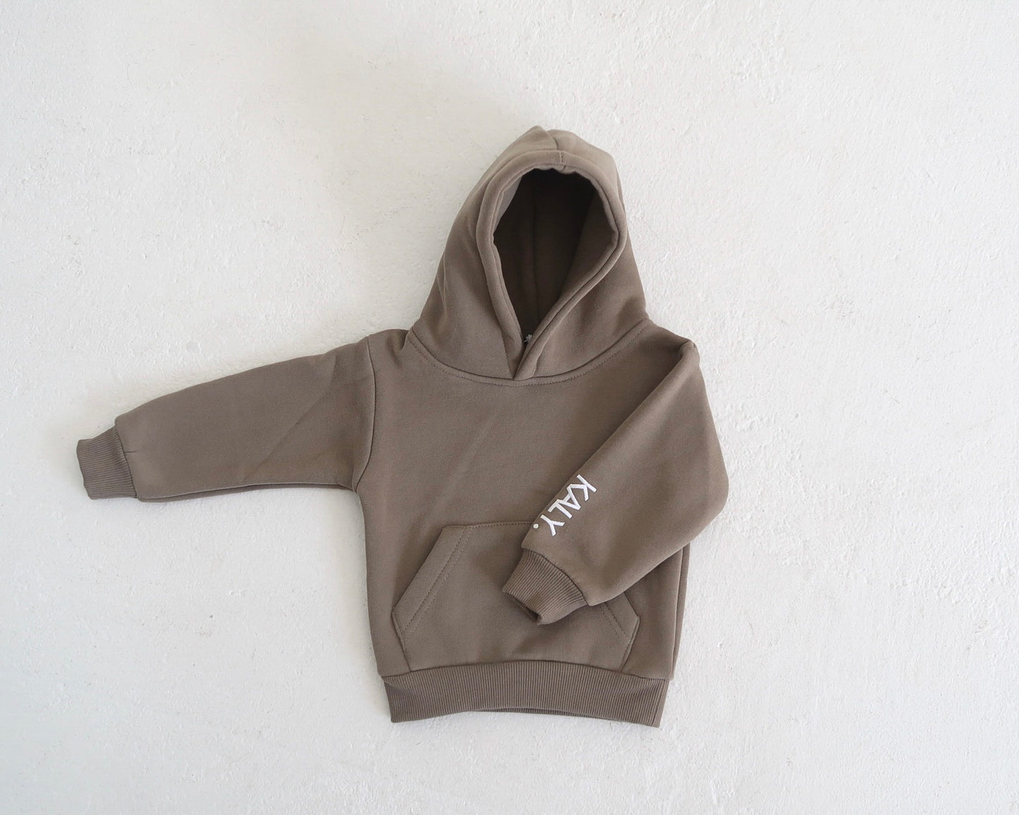 Kids Staple Fleece Hoodie - Khaki