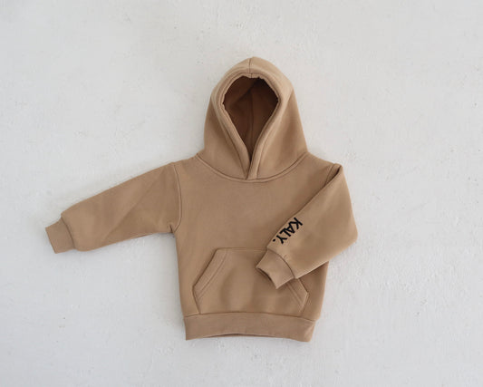Kids Staple Fleece Hoodie - Tan
