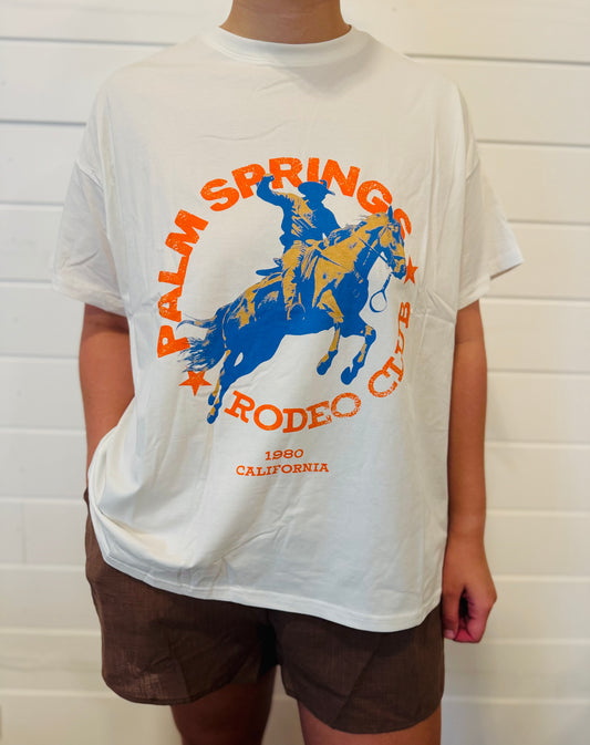 Palm Springs Rodeo Club Tee - By Frankie