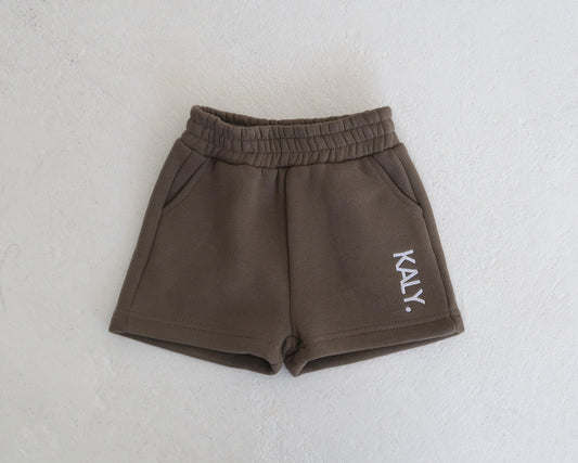 Kids Staple Fleece Shorts - Khaki